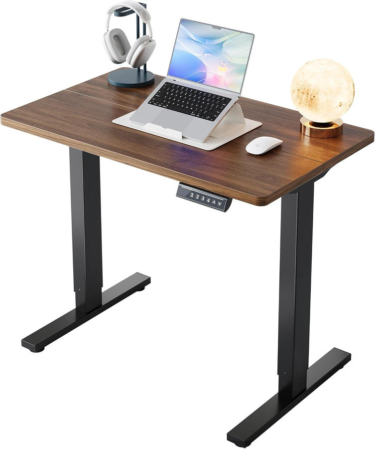 HUANUO 32-Inch Electric Standing Desk with Memory Presets